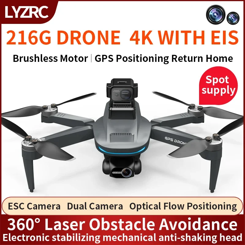 L200 PRO MAX Drone 4K 2-Axis P - Drone Gimbal Brushless recension och pris