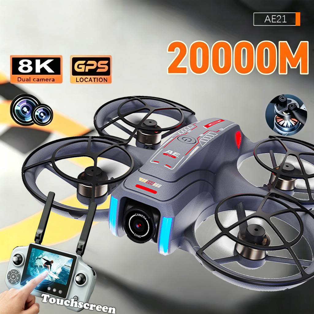 Upgrade AE21 Aerial Drone 8K H - Drone Gimbal Brushless recension och pris
