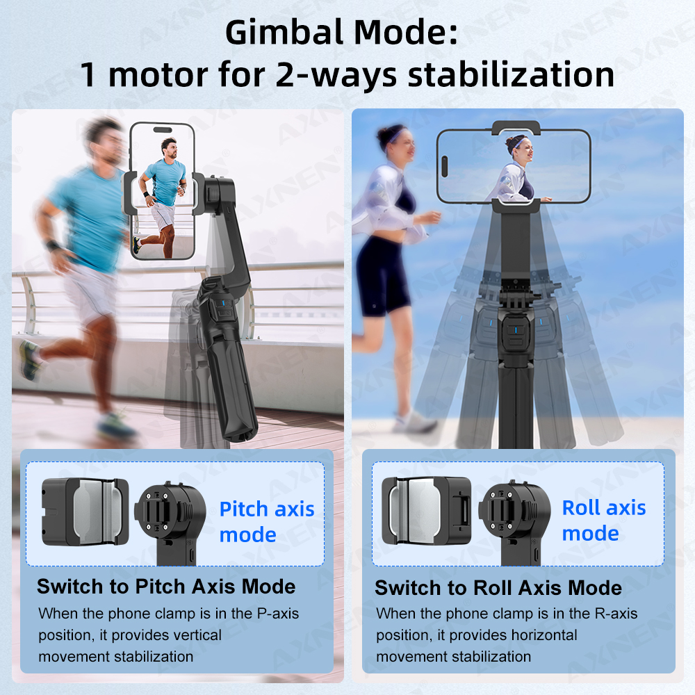 AXNEN HQ2-SE Smartphone Gimbal - Drone Gimbal For Gopro recension och pris