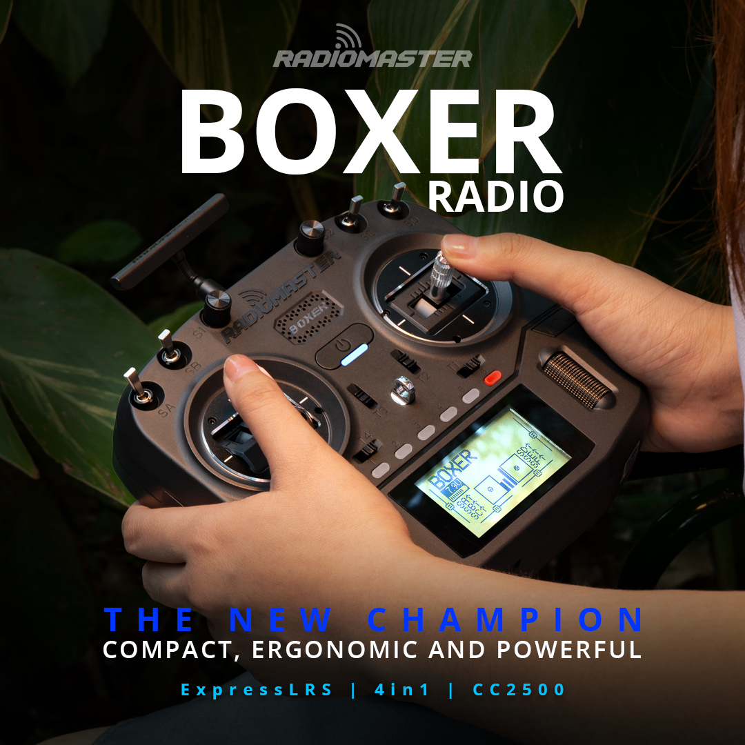 RadioMaster Boxer  2.4G 16ch H - Drone Gimbal Controller recension och pris