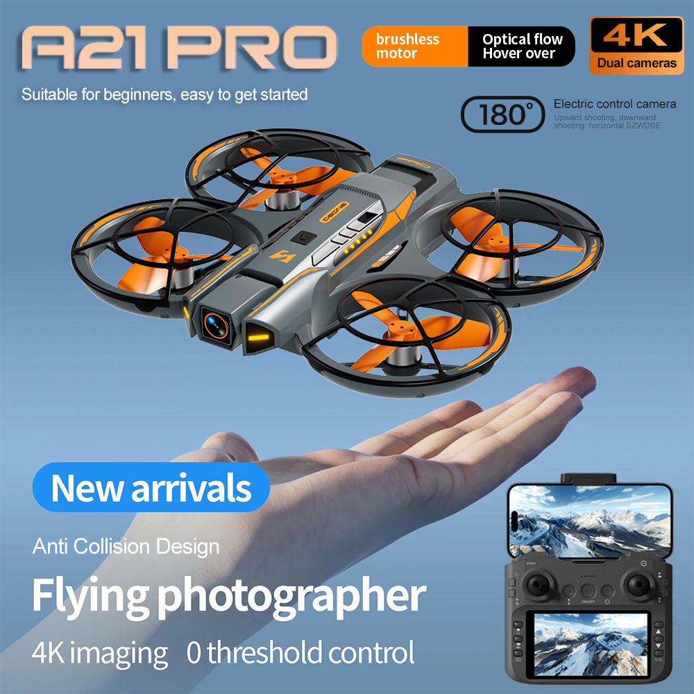 New A21 Drone 8K Professional  - Drone Gimbal Brushless recension och pris