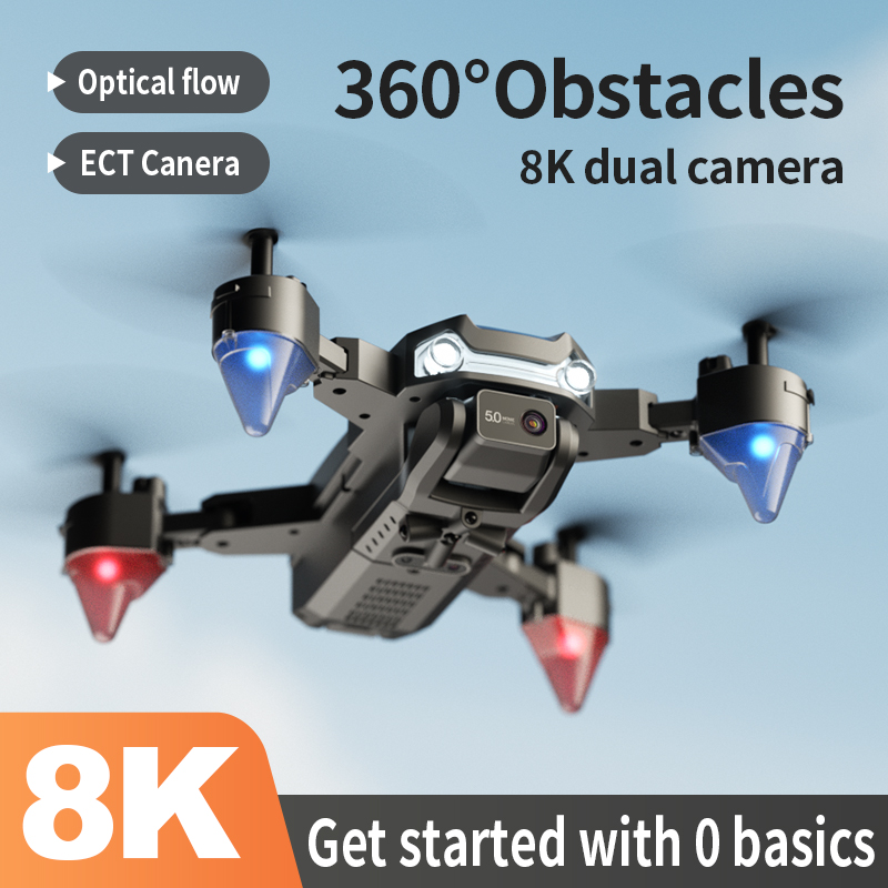 Q2 Drone Professional 8K HD Do - Drone Gimbal 2 Axis recension och pris
