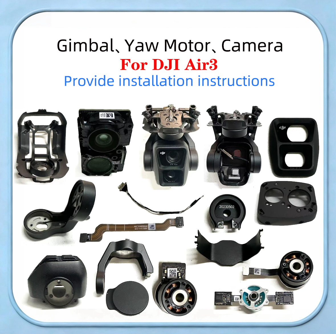 Mavic Air 3 PTZ Gimbal Cable C - Drone Gimbal Case recension och pris