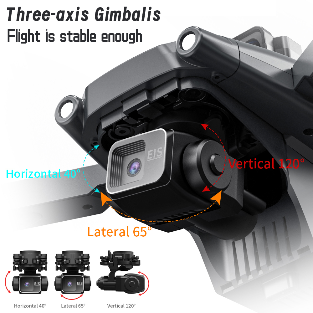 L600 MAX GPS Drone Professiona - Drone Gimbal Brushless recension och pris