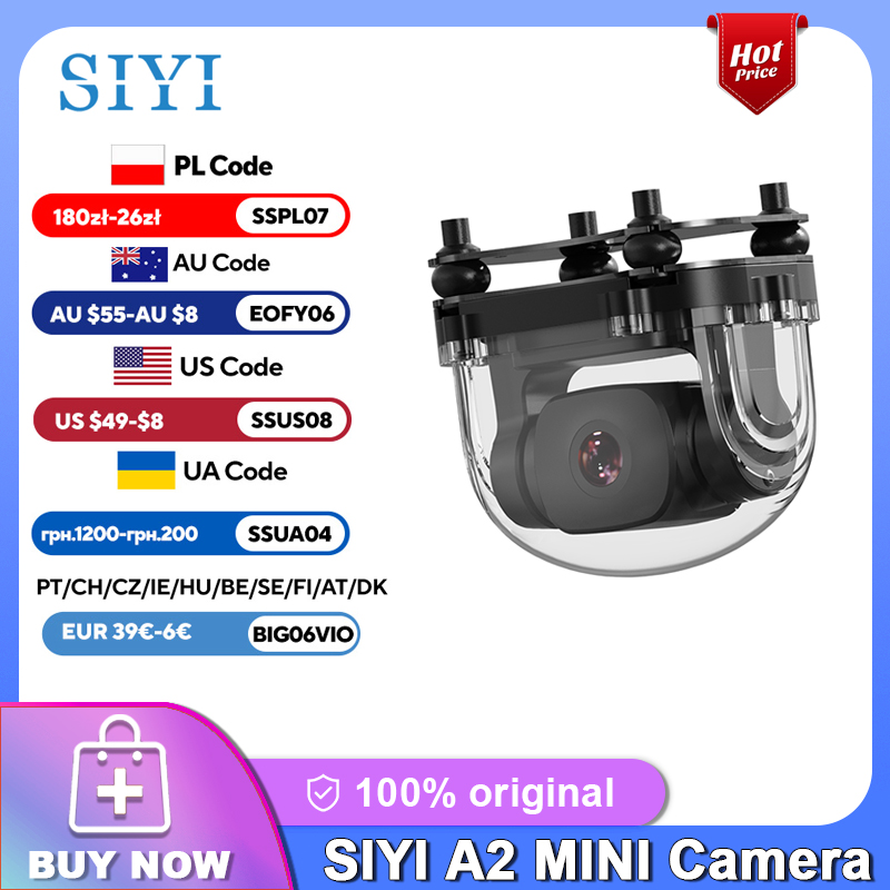 SIYI A2 Mini Gimbal Camera Ult - Drone Gimbal For Gopro recension och pris