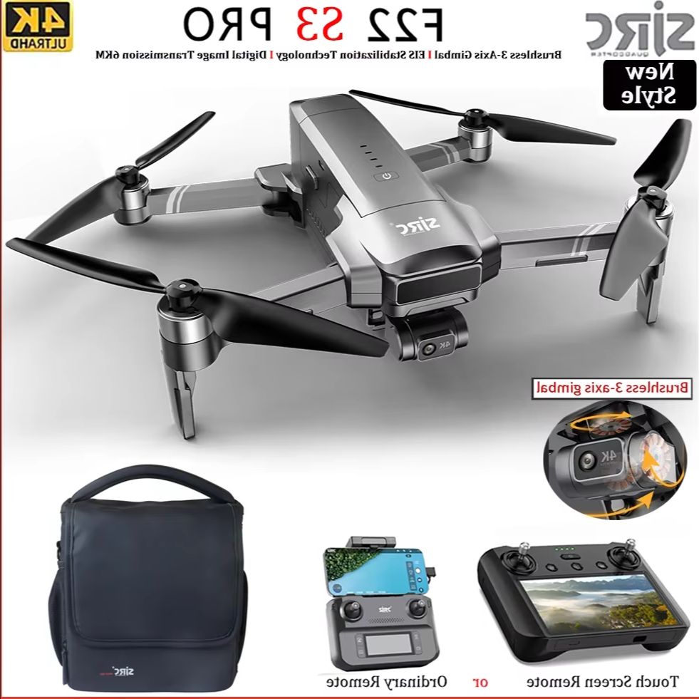 SJRC F22 S3 pro Foldable RC Qu - Drone Gimbal 3 Axis recension och pris