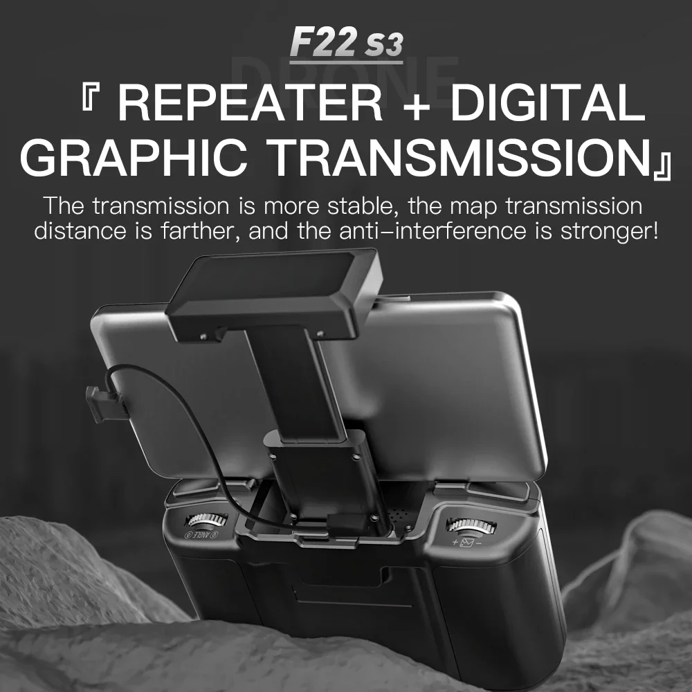 SJRC F22 S3 pro Foldable RC Qu - Drone Gimbal 3 Axis recension och pris