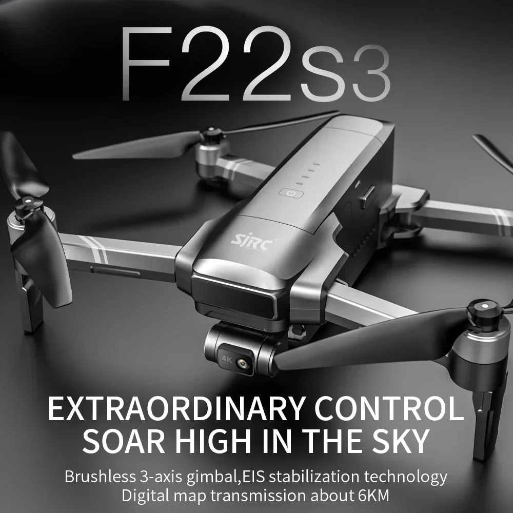 SJRC F22 S3 pro Foldable RC Qu - Drone Gimbal 3 Axis recension och pris