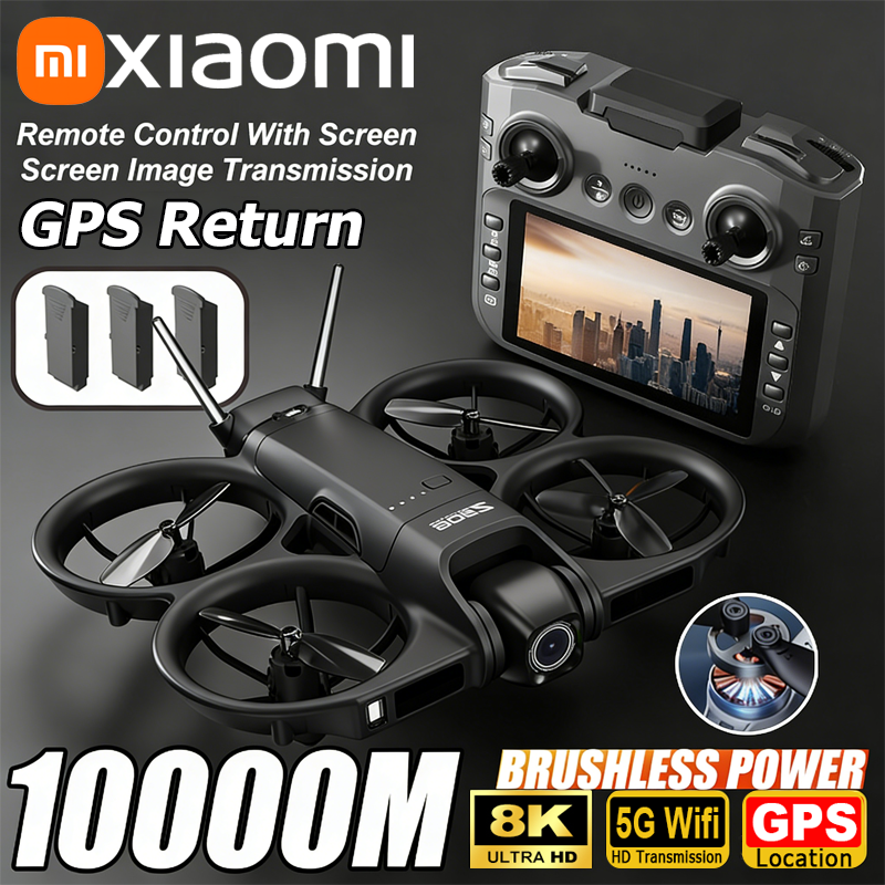 Xiaomi Z906 Drone 8K Aerial HD - Drone Gimbal Brushless recension och pris
