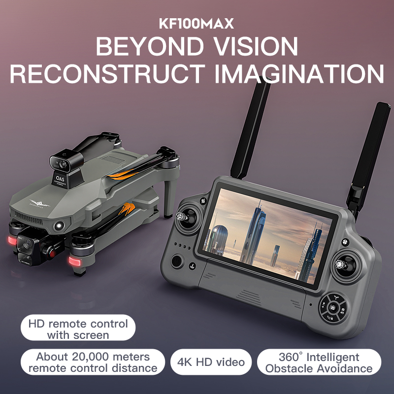 SJRC KF100 MAX 8K UHD Photo HD - Drone Gimbal Case recension och pris