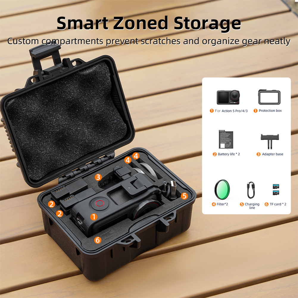 Hard Case Waterproof Box for D - Drone Gimbal Case recension och pris