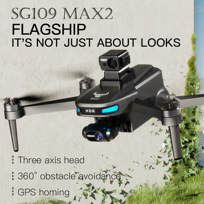 SG109 MAX2 Professional FPV 8K - Drone Gimbal Brushless recension och pris