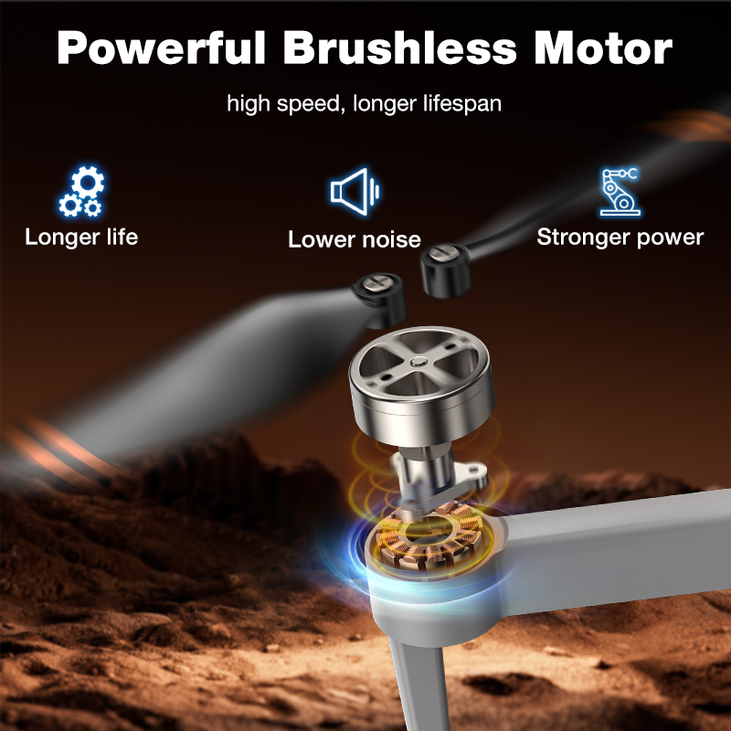 2026 Hot L017 Pro Drone Brushl - Drone Gimbal Brushless recension och pris