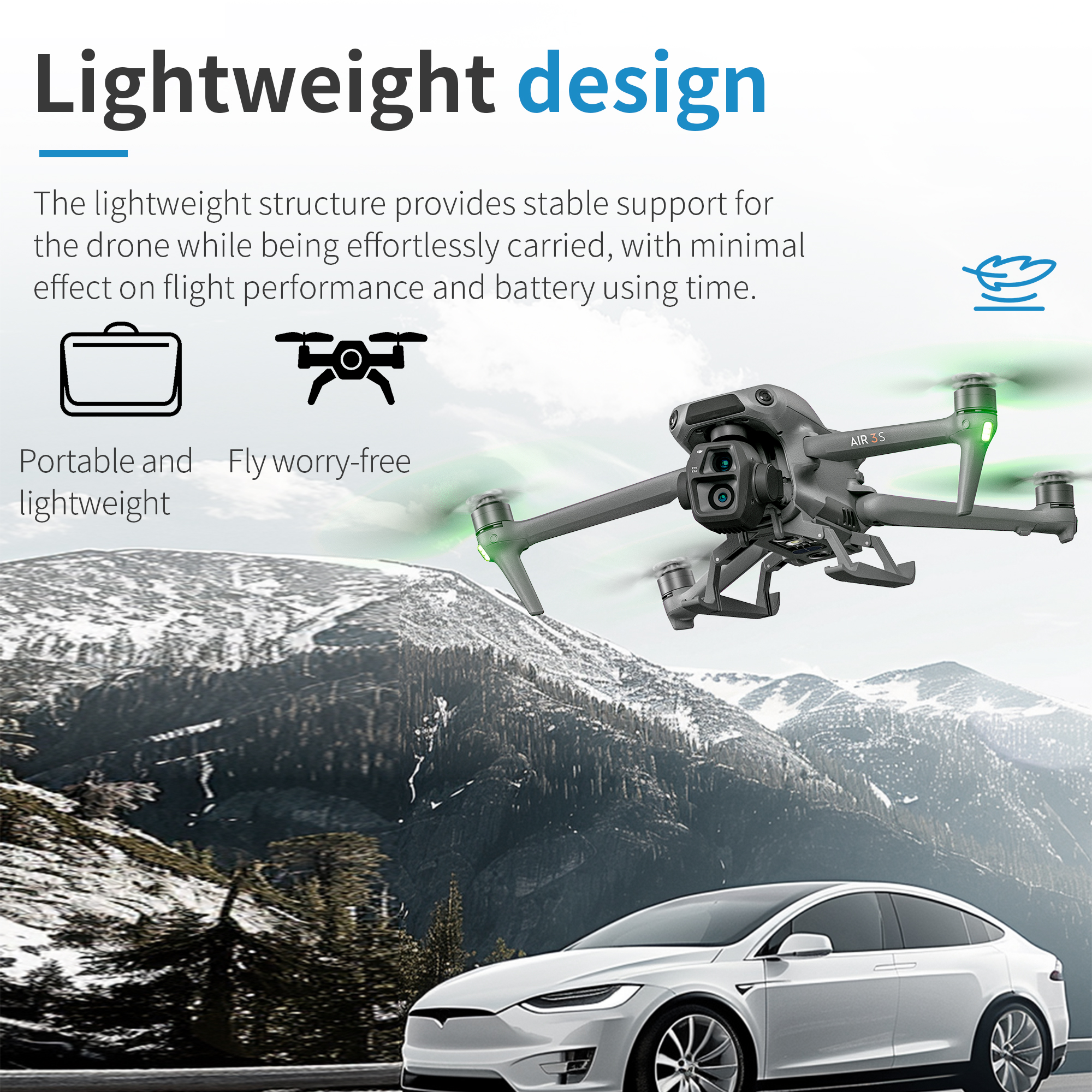 STARTRC for DJI AIR 3S drone l - Drone Gimbal Mount recension och pris