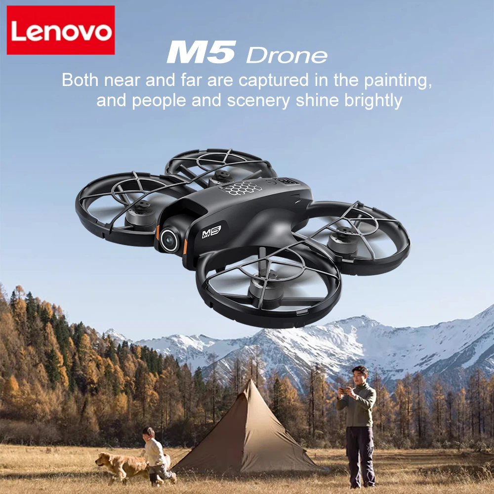 Lenovo M5 Drone 8K Professiona - Drone Gimbal 2 Axis recension och pris