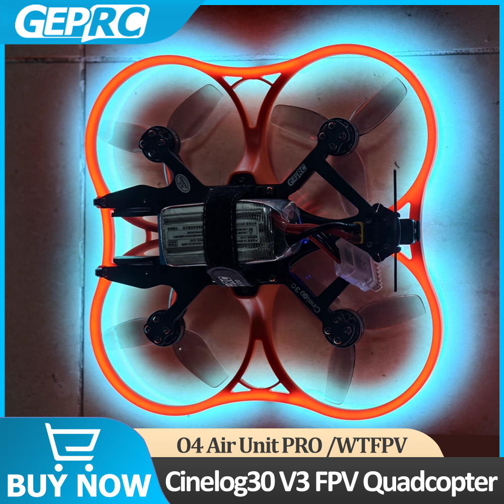 GEPRC Cinelog30 V3 FPV Quadcop - Drone Gimbal Brushless recension och pris